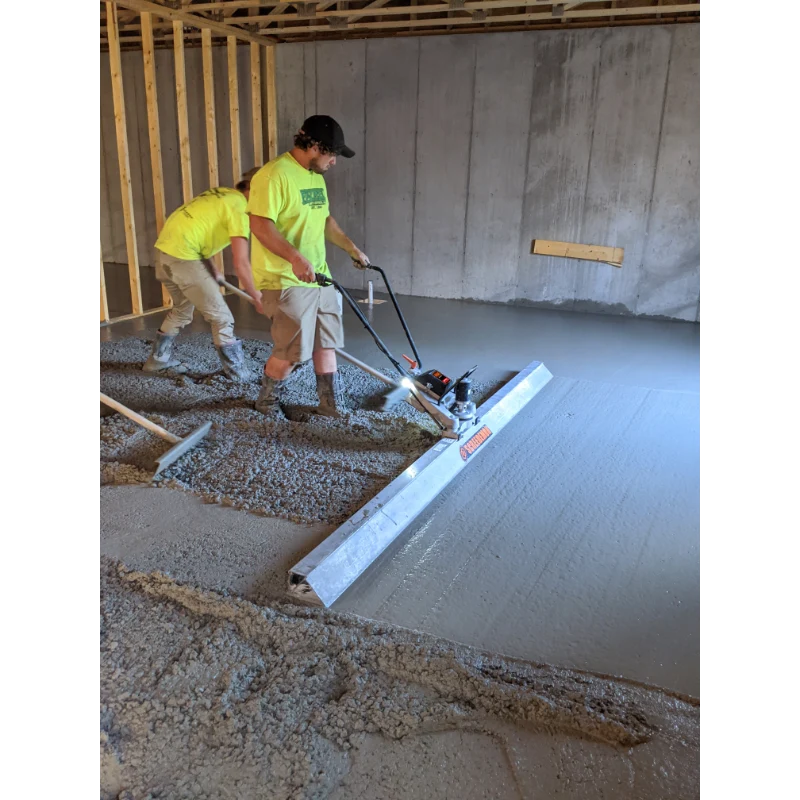 MBW WS500 ScreeDemon Vibratory Wet Screed for Concrete Finishing