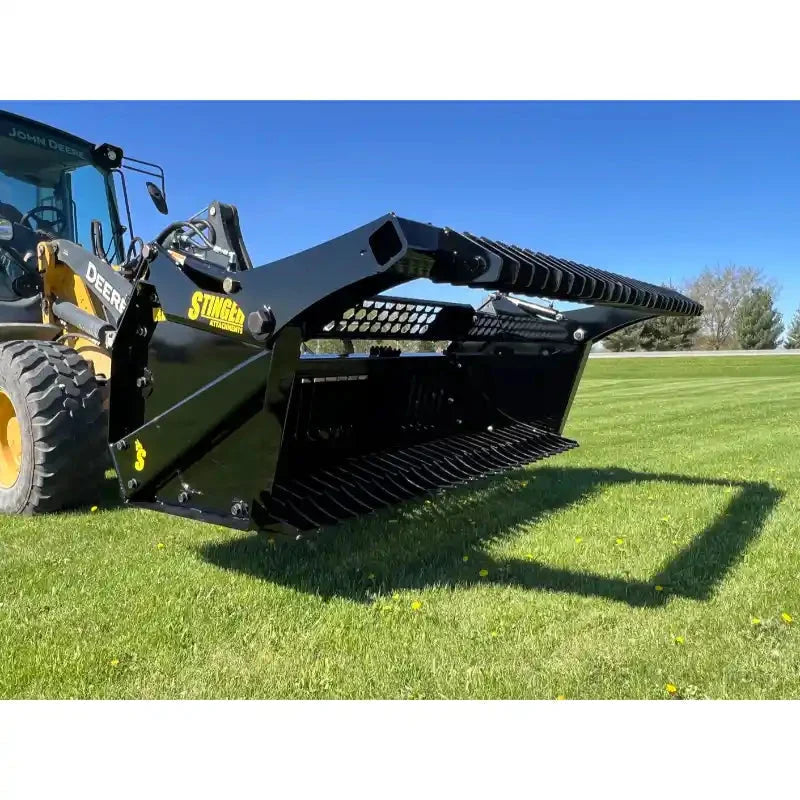 Stinger RR Wheel Loader Rock Bucket & Reel Package