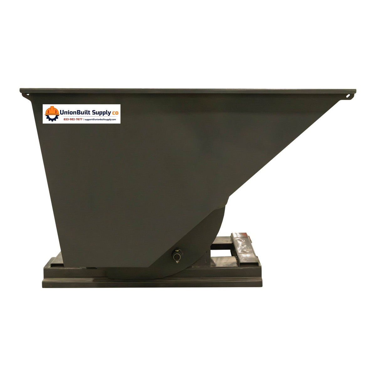 Hoppers Direct 2 Yard Self-Dumping Hopper — High Velocity Kit