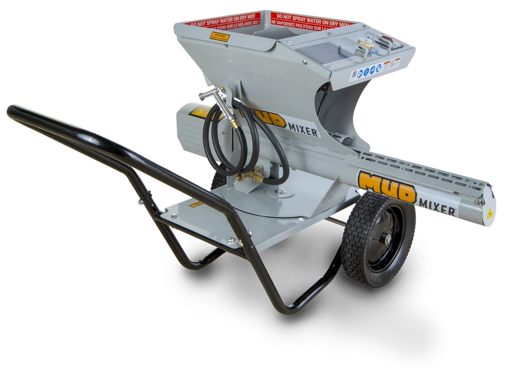 MudMixer Evolution Portable Electric Continuous Concrete Mixer