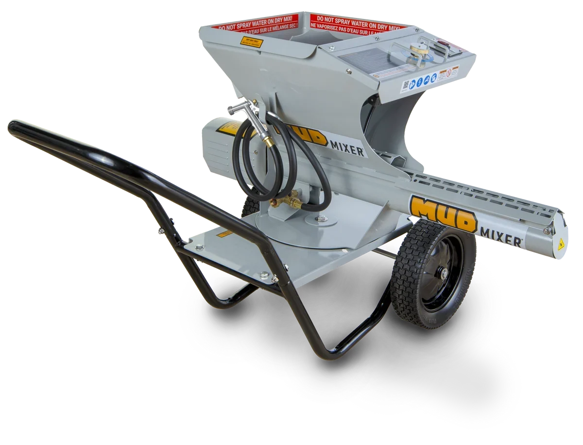 MudMixer Evolution Portable Electric Continuous Concrete Mixer