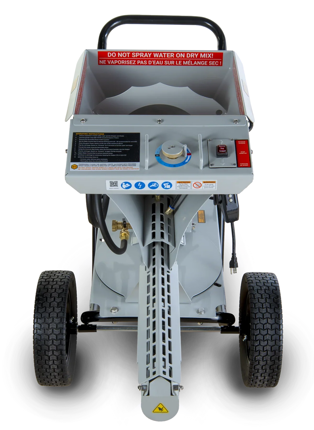 MudMixer Evolution Portable Electric Continuous Concrete Mixer