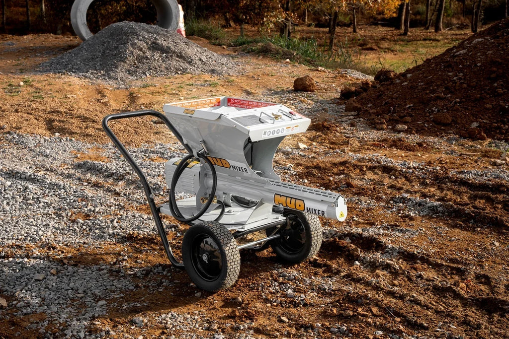 MudMixer Evolution Portable Electric Continuous Concrete Mixer