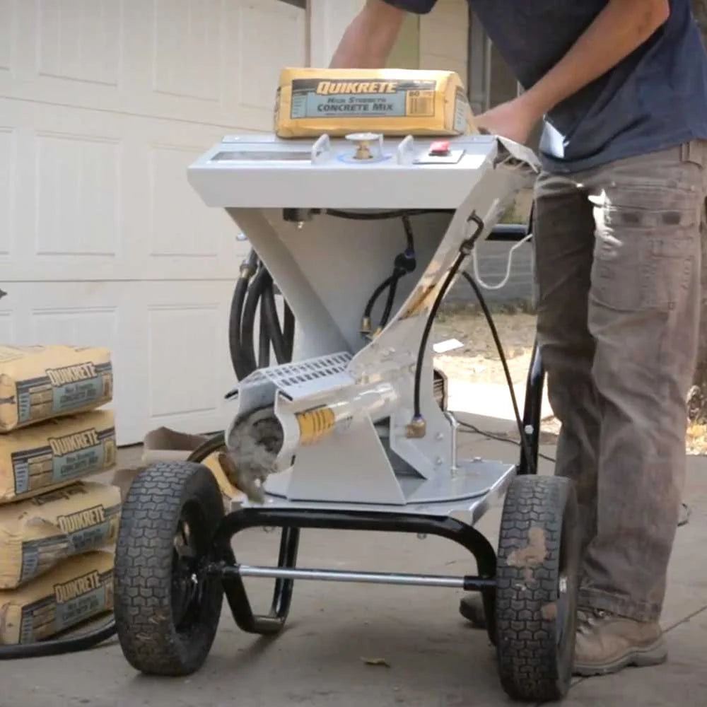 MudMixer Evolution Portable Continuous Concrete Mixer - Bundle