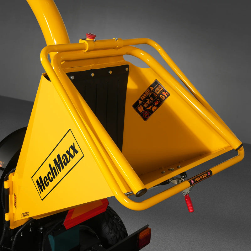 MechMaxx P4205 5-Inch Gas-Powered Towable Wood Chipper