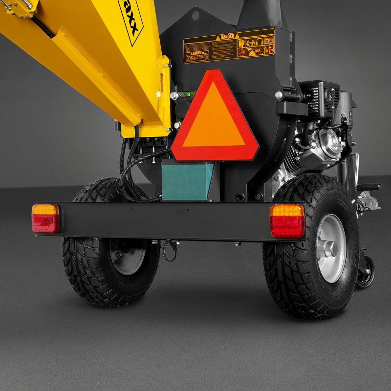 MechMaxx P4205 5-Inch Gas-Powered Towable Wood Chipper