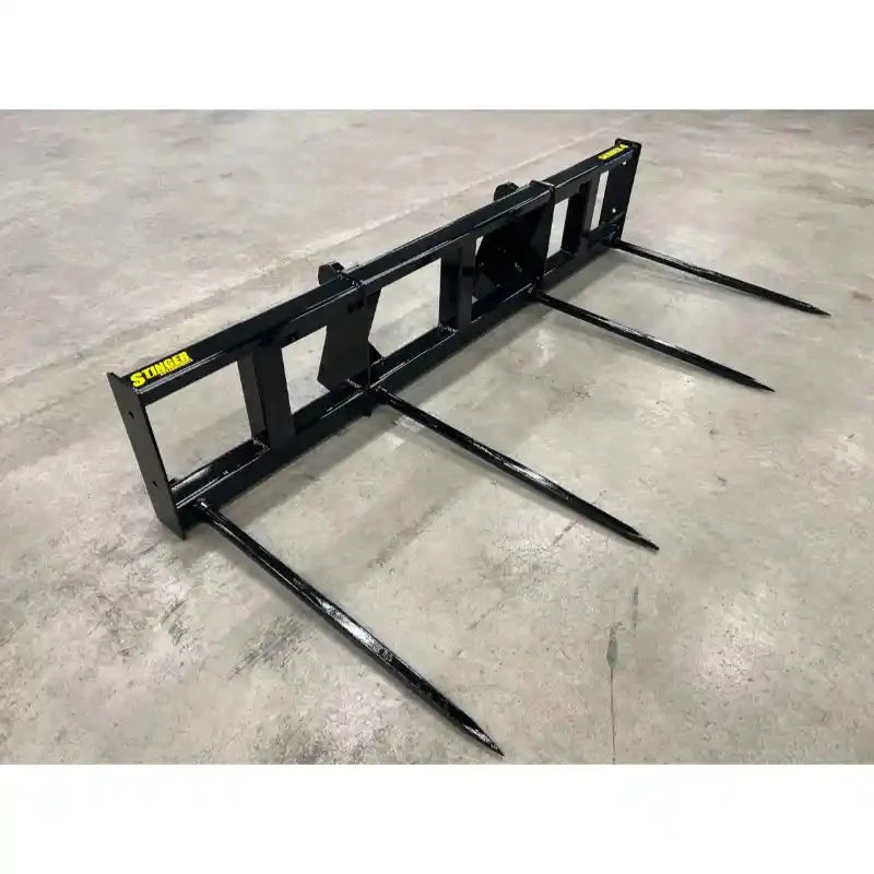 Stinger Attachments BS4-100-XD Series 4 XD Wheel Loader Double Round Bale Mover