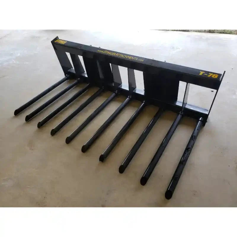 Stinger Attachments MT-T Tractor Manure Tine Bucket