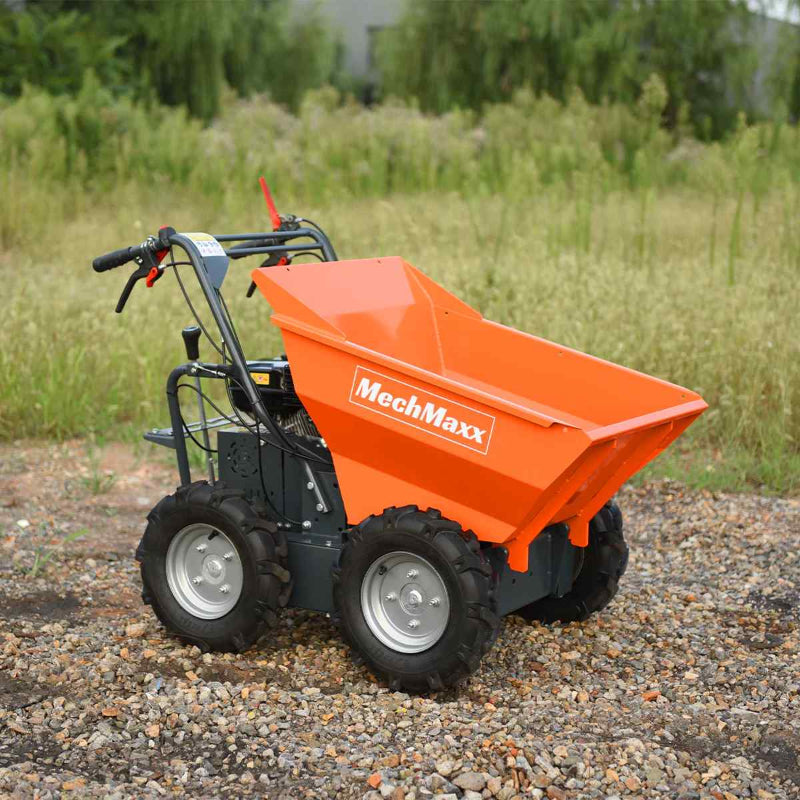 MechMaxx T30 Gas Powered Wheelbarrow Cart