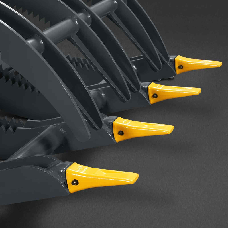 MechMaxx 44'' Mini Skid Steer Timber Grab