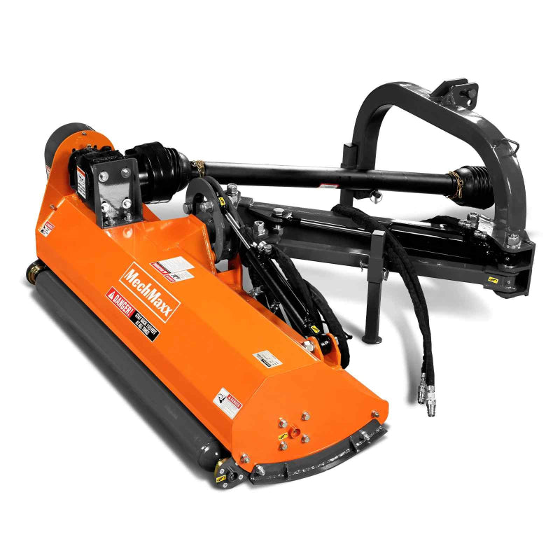 MechMaxx 60" Standard 3 Point Offset Flail Ditch Bank Mower