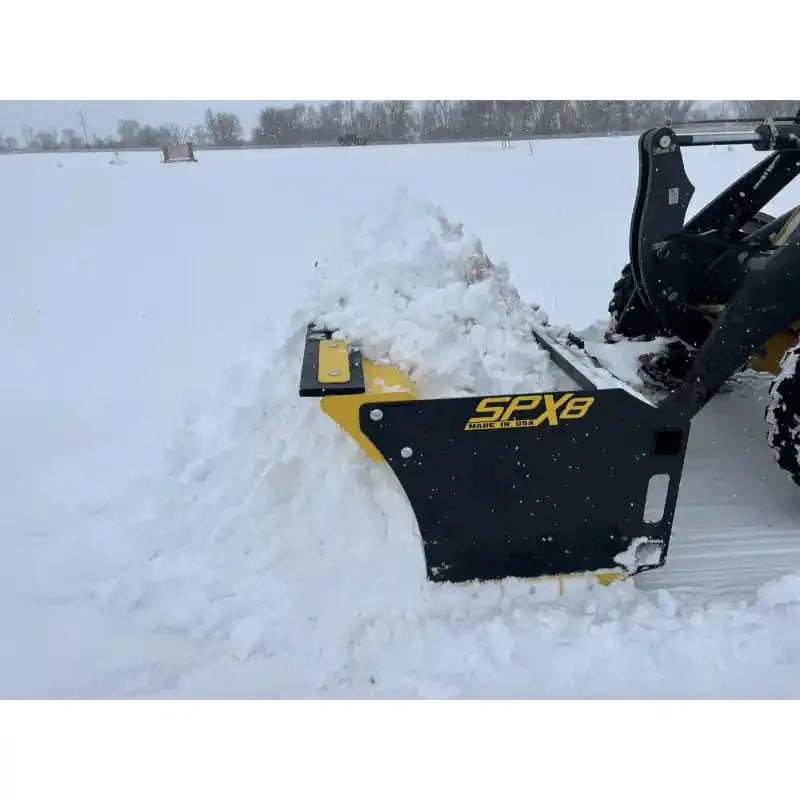 Stinger Attachments SPXR-T Tractor Rotating/Oscillating Snow Pusher