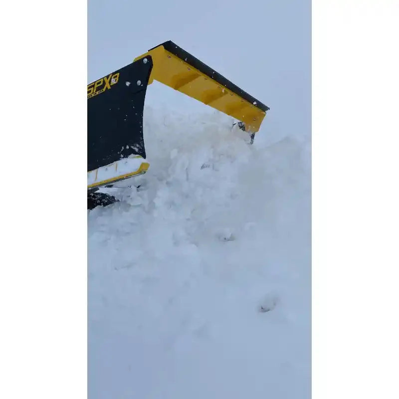 Stinger Attachments SPXR-T Tractor Rotating/Oscillating Snow Pusher