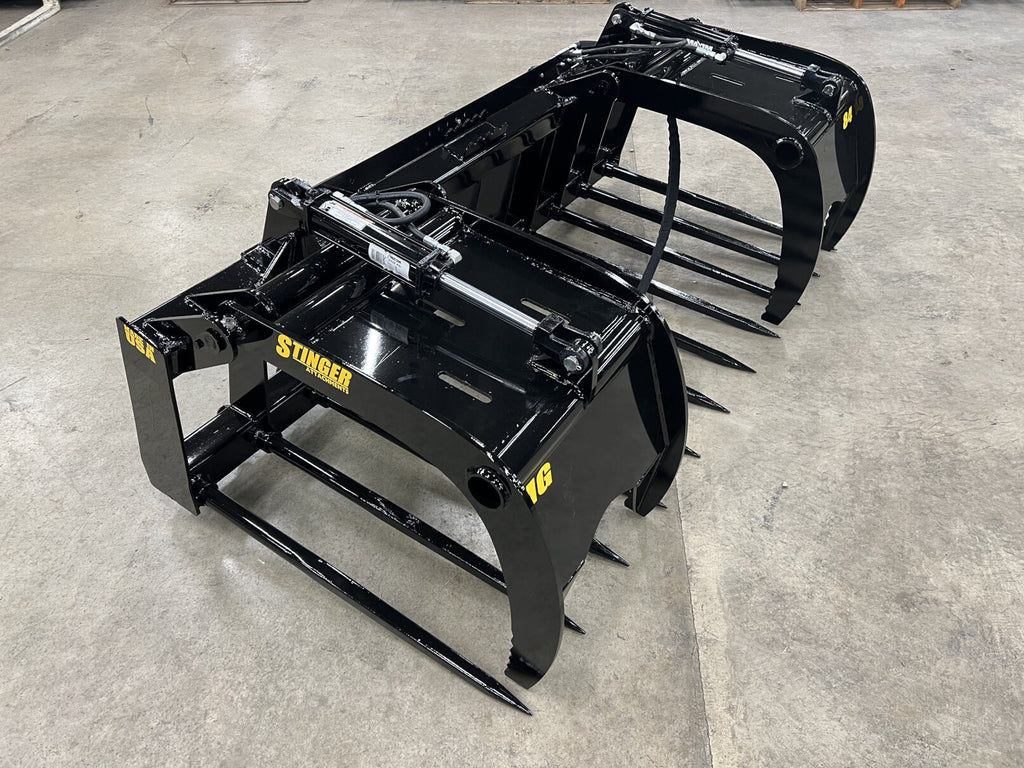 Stinger Attachments MSG-T Tractor Manure Spear Grapple