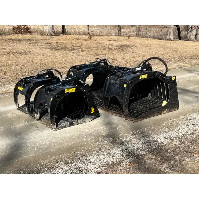 Stinger Attachments CROG Skid Steer Compact Rock Grapple
