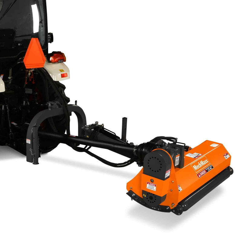MechMaxx 48" Standard 3 Point Offset Flail Ditch Bank Mower