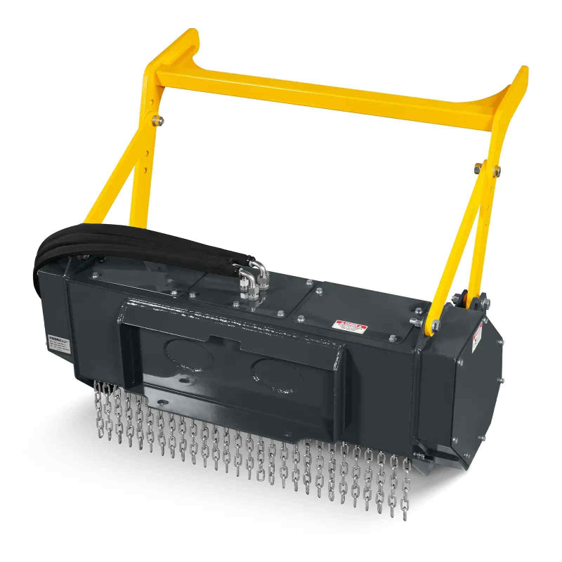 MechMaxx MCH37 Mini Skid Steer Drum Forestry Mulcher