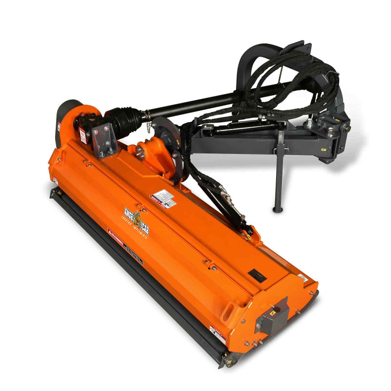 MechMaxx 72” Heavy Duty Offset Ditch Bank Flail Mower