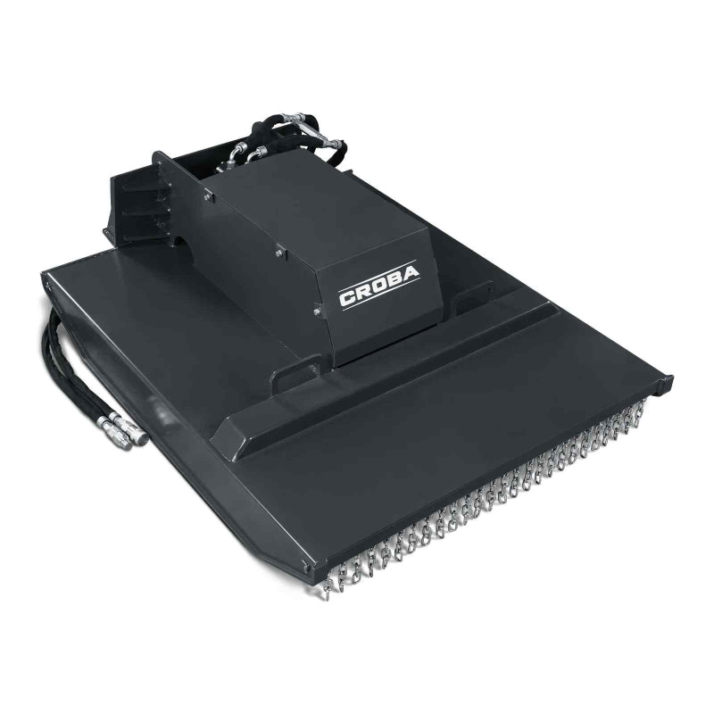 MechMaxx 42'' Mini Skid Steer Brush Cutter with Hydraulic Motor