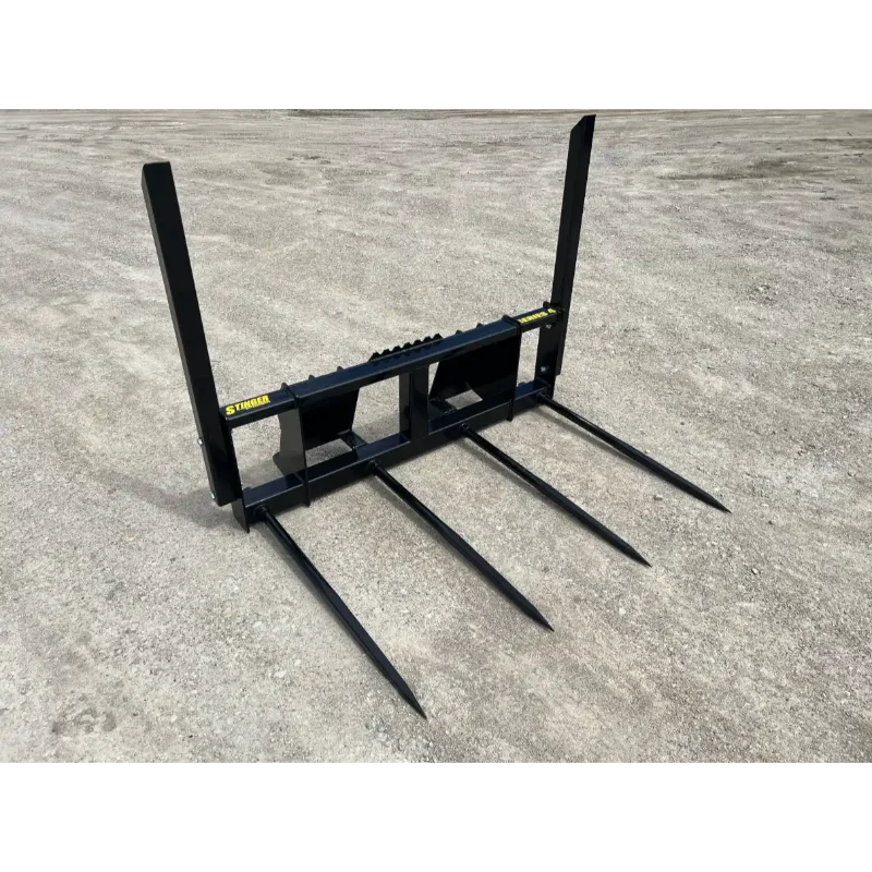 Stinger Attachments BS4 Series 4 Skid Steer Large Square Bale Mover
