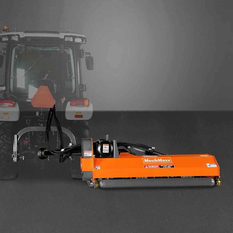 MechMaxx 60" Standard 3 Point Offset Flail Ditch Bank Mower