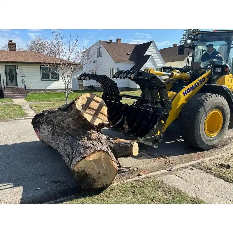 Stinger Attachments CG-XD-WL Wheel Loader Extreme-Duty Clam Grapple