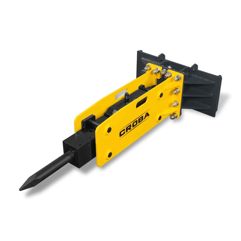 MechMaxx 300ft-lbs Hydraulic Mini Skid Steer Breaker Hammer