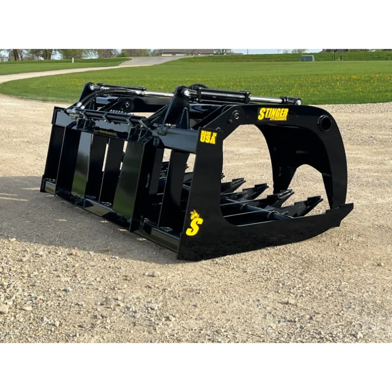 Stinger Attachments RTG Skid Steer Root Grapple