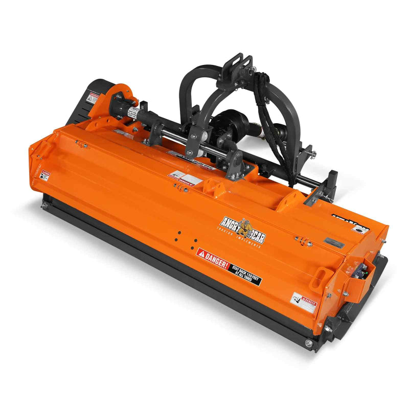 MechMaxx 72" Heavy Duty PTO Flail Mower with Hydraulic Side Shift