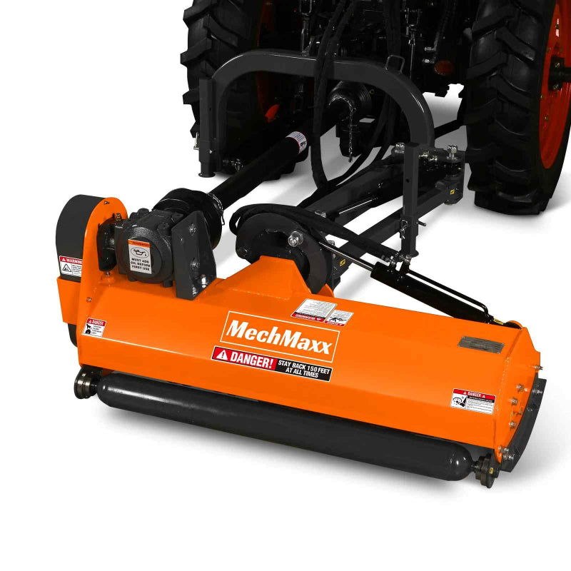 MechMaxx 48" Standard 3 Point Offset Flail Ditch Bank Mower