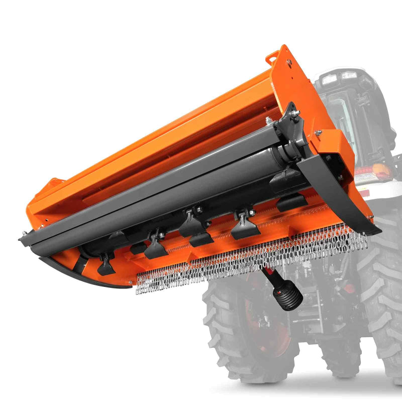 MechMaxx 63" Heavy Duty PTO Flail Mower with Hydraulic Side Shift