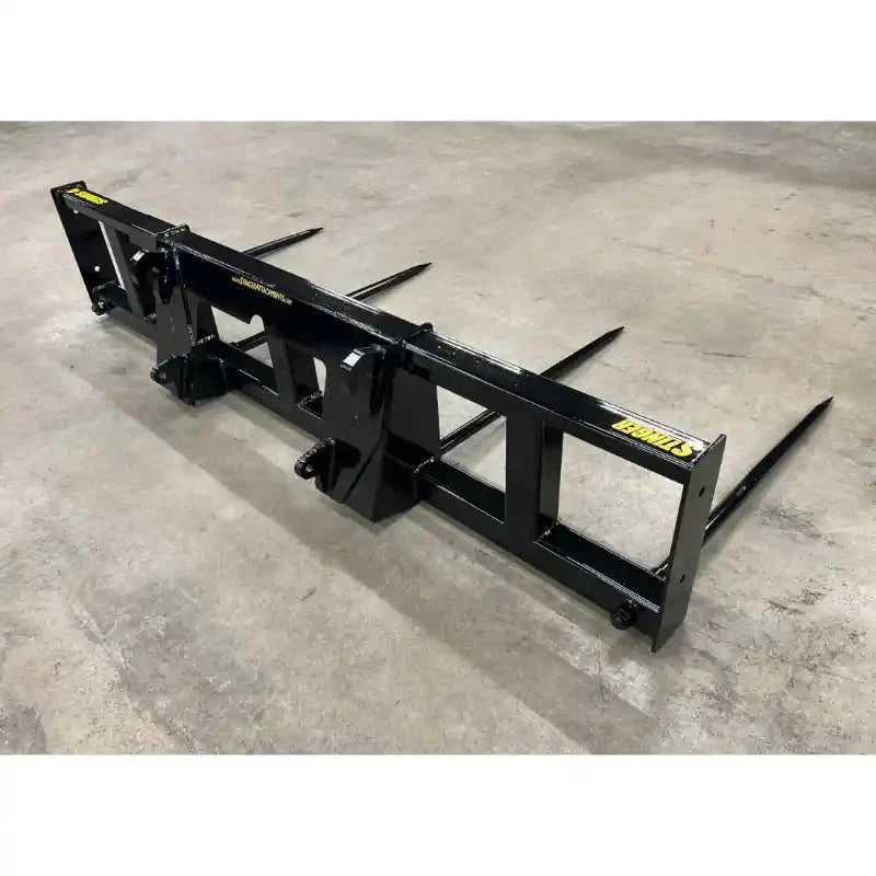 Stinger Attachments BS4-100-XD Series 4 XD Wheel Loader Double Round Bale Mover