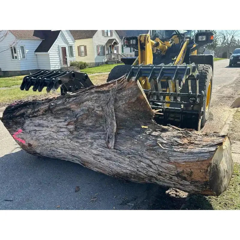 Stinger Attachments CG-XD-WL Wheel Loader Extreme-Duty Clam Grapple