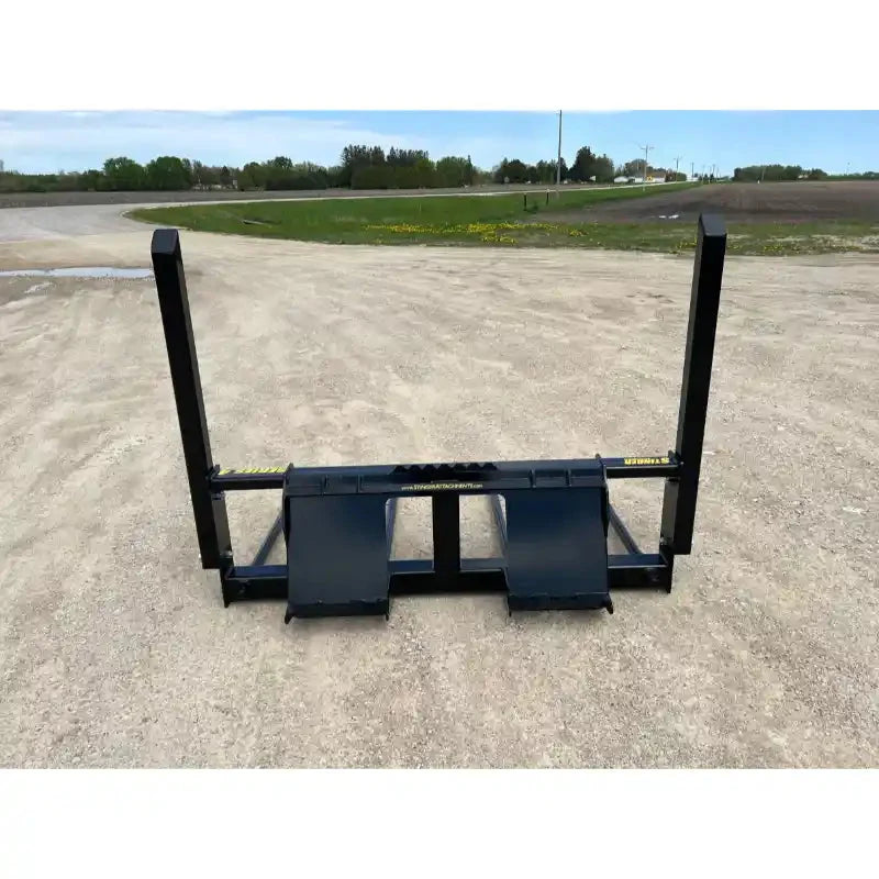 Stinger Attachments BS4-DL-WL Wheel Loader Double Large Bale Spear