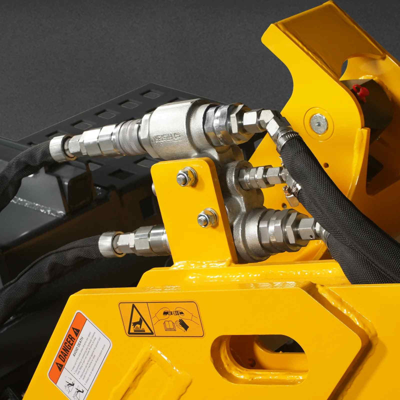 MechMaxx 20'' Cutting Depth Mini Skid Steer Trencher