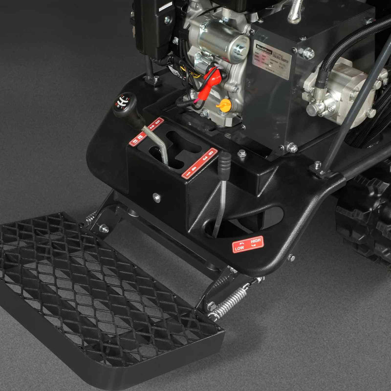 MechMaxx D50HTFL Tracked Dumper with Hydraulic Tipping and Lifting with Front Shovel