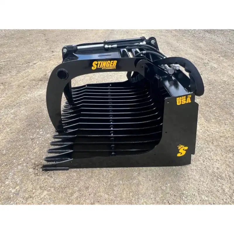 Stinger Attachments ROGSG Skid Steer 48" Rock Grapple Bucket
