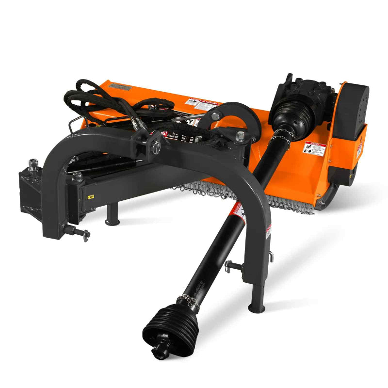 MechMaxx 48" Standard 3 Point Offset Flail Ditch Bank Mower
